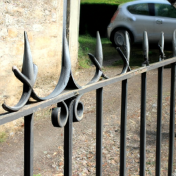 Clôture Métallique Design pour un Jardin Moderne La Ferte-Mace